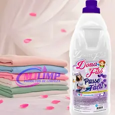 Facilitador de Passar Roupas Passe Fácil Dona Filó 2 Litros – Perfuma Facilita e Desamassa Tecido