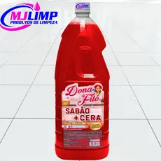 Sabão Limpa Pisos Com Cera Perfumado 2L Dona Filó – Limpa Brilho e Perfuma Superfícies