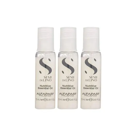 Kit Alfaparf SDL Nutritive Essencial Oil Ampolas 13ml Cd-3 Produtos