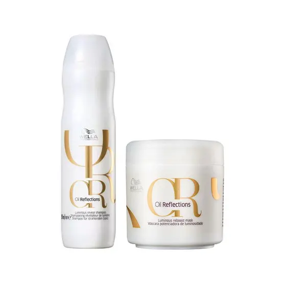Kit Wella Oil Reflections - Shampoo e Máscara