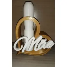 Vaso Decorativo Mãe presente enfeite 3D