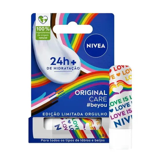 Protetor Labial 24h De Hidratação 4,8g Nivea(escolher nas variações)