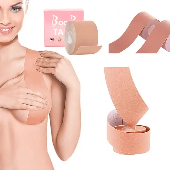 Levanta Seios Peito Adesivo Discreto Boob Tape Up