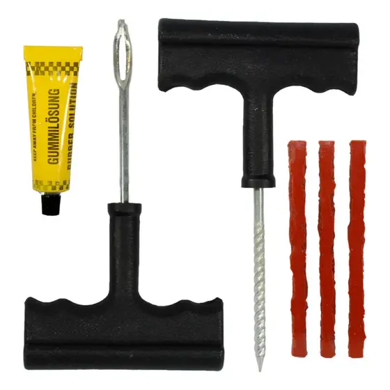 Kit Reparo Pneu Sem Camara Moto Carro