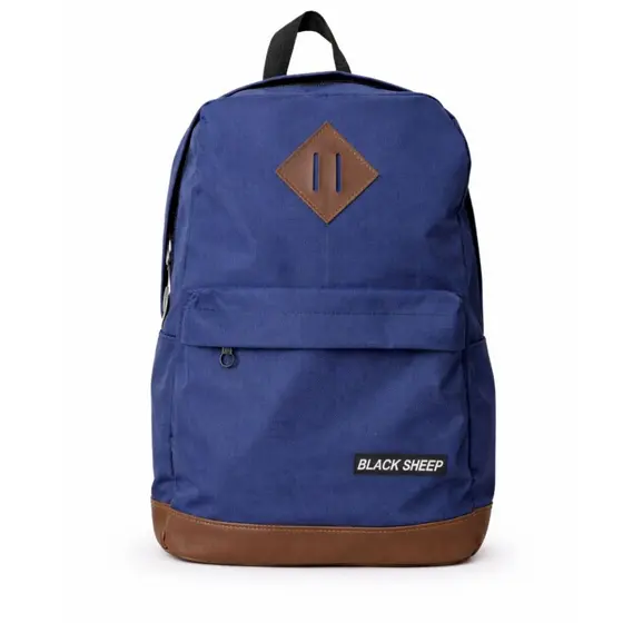 Mochila Black Sheep College Blue 21L Nylon 600D Resistente Escola Faculdade Trabalho