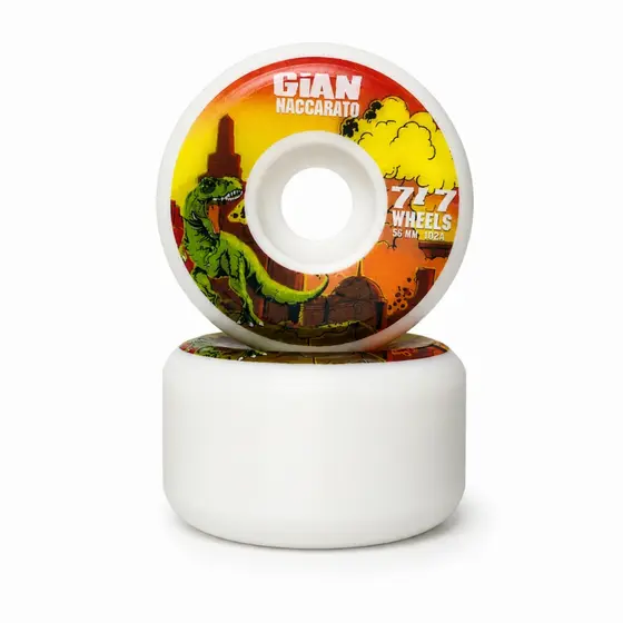 Roda de Skate Cônica 52mm e 58mm 102 747 Wheels Gian Naccarato G.Rex