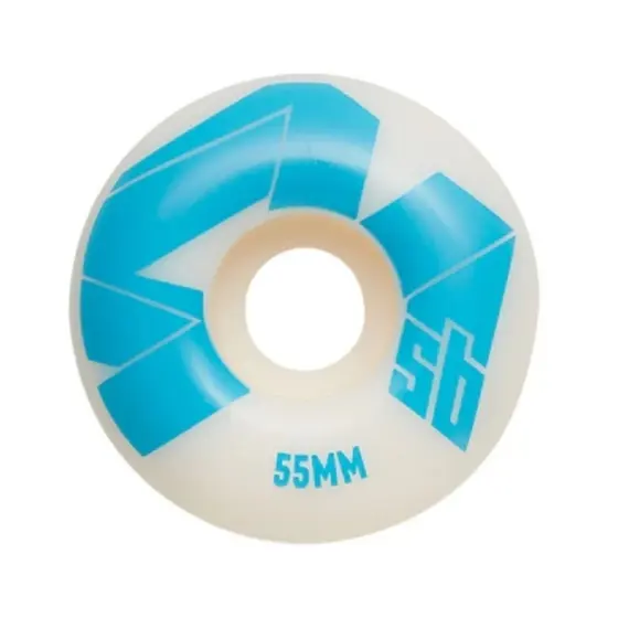 Roda 4M Logo Azul 55mm