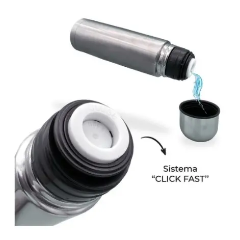Garrafa Copo Térmico Inox Portátil Agua Café Academia