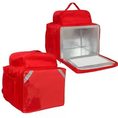 Mochila Profissional Delivery 45L com Isopor Motoboy e Apps de Entrega