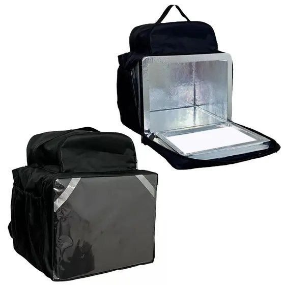 Mochila Para Motoboy Entregadores Bag com Isopor 45 Litros
