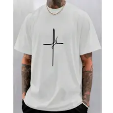 Camisa Camiseta Fé Masculino Feminino Casual 100% Algodão