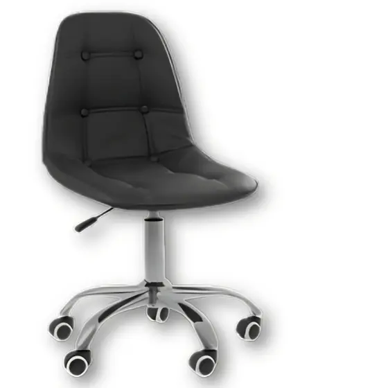 Cadeira Office Eiffel Botonê Ajustável com Base Giratória + E-book - Oficial Webshop