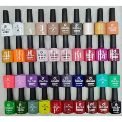 KIT 12 Esmalte Sortidas Em Gel LIRIO OU BELLA ROSA Coloridos Ofertas