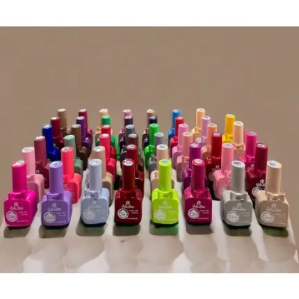 KIT  5/10/15/20 esmalte em gel Zem quadrado lacinho 15ml uv led