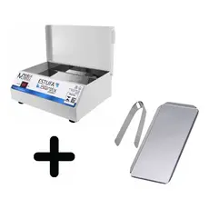 Estufa Esterilizador Manicure Pedicure + Bandeja Pinça Extra a