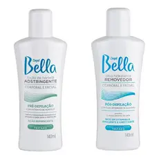 Kit Loção Adstringente Óleo Removedor Kit Pré E Pós Depilação a