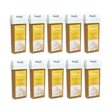 Repos Kit 10 Ceras Depilatória Roll-on Mel 100g Depilação Rollon