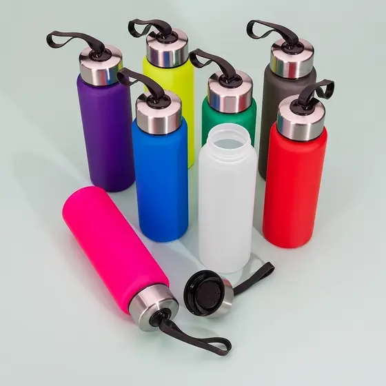 Garrafa Squeeze 680ml BPA Free com Alça Antivazamento