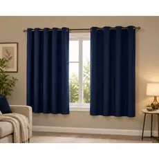 Kit com 02 Cortinas Blecaute 100% Blackout 1,10m x 1,30m PVC.Envio Imediato.Inperdivel