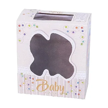 KIT COM 10 EMBALAGENS PARA SAPATINHOS BEBÊ - KIT INFANTIL - ARTESANATO