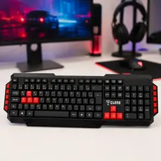 Teclado Gamer USB Styger Membrana ABNT2 Preto Com Fio USB Plug And Play Para PC Notebook