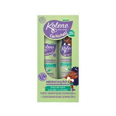 Kit Shampoo 300ml + Condicionador 200ml Kolene Cachinhos
