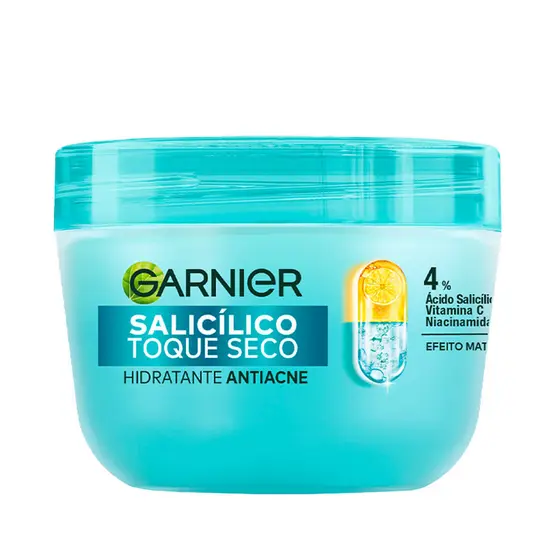 Creme Hidratante Facial Garnier Antiacne Salicílico Toque Seco 85g