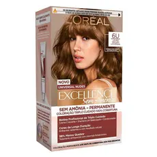 Tintura Excellence Sem Amônia Louro Escuro Universal 6U
