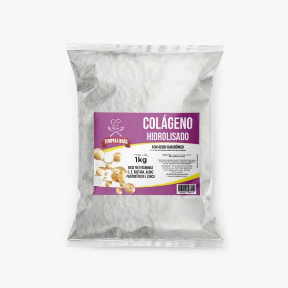 Colágeno Hidrolisad Linha Premium Tempera Brás Colágeno Tipo 1
