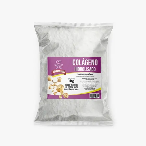 Colágeno Puro 1kg Linha Premium