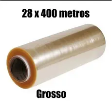 Bobina Plastico De Filme Pvc 28cm X 400 METROS ESTICAVEL