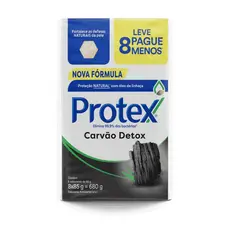 Sabonete Protex Carvao Detox 8un 85g