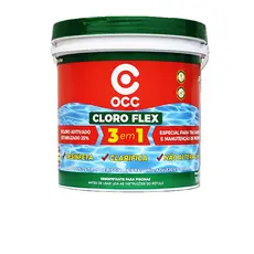 Balde De Cloro Flex OCC 10 Kg Para Limpeza E Manutenção Para Piscina