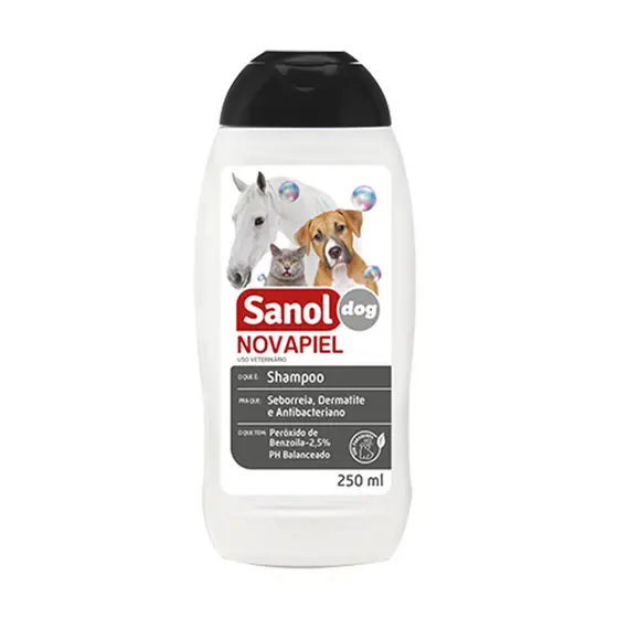 SHAMPOO NOVAPIEL 250ML SANOL DOG