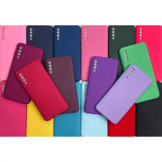 Capa Capinha Para Samsung A30S Silicone Aveludado Pelicula Case