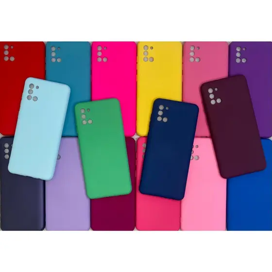 Capa Capinha Para Samsung A31 Silicone Aveludado Pelicula Case