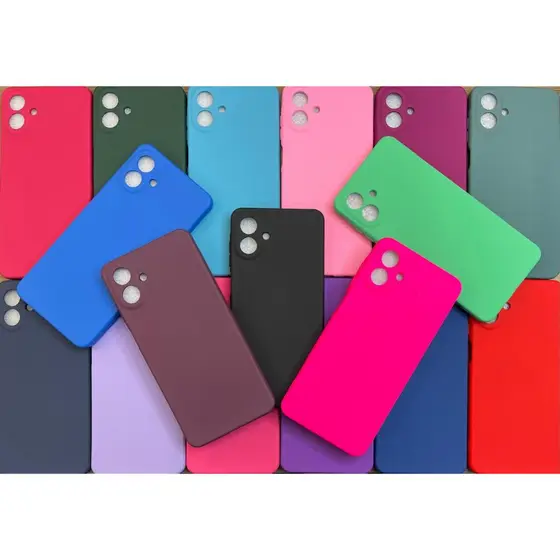 Capa Capinha Para Samsung A07 Silicone Aveludado Pelicula Case