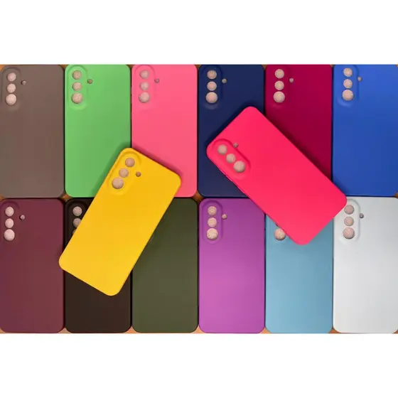 Capa Capinha Para Samsung A36 5G Silicone Aveludado Pelicula Case