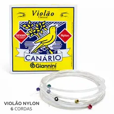 ENCORDOAMENTO GIANNINI GENWB P/ VIOLÃO NYLON COM BOLINHA