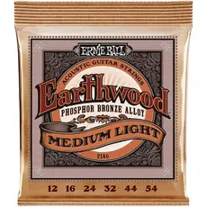 ENCORDOAMENTO ERNIE BALL 012 P/VIOLAO AÇO EARTHWOOD TM LEVE PHOPHOR BRONZE P02146