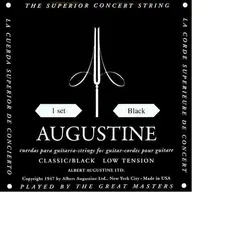 ENCORDOAMENTO AUGUSTINE NYLON CLASSIC BLACK P/VIOLAO