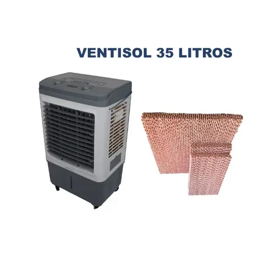 3 Placas /Compatível:  VENTISOL CLIN 35 LITROS