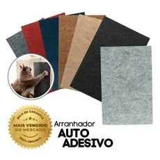 Arranhador Adesivo em Carpete para Gato Protetor para Sofa e Cama Box - Parede e Escalar Premium