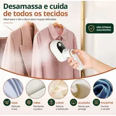 Ferro de Passar a Vapor Portátil: Suas Roupas Impecáveis - Mini Ferro