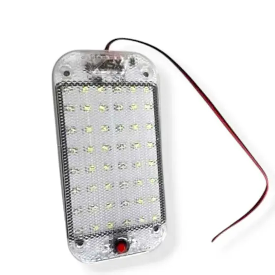 Luminaria Led Branco Bivolt Forte 12v/24v Caminhão Carro Promoção