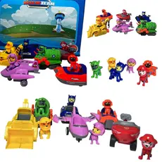 Kit 6 Carrinhos Fricção Patrulha Canina Cachorrinhos Brinquedos Infantil