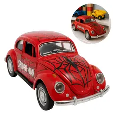 Fusca Fusquinha Carrinho Mini Coleção Em Metal Fricção Abre Capô HA