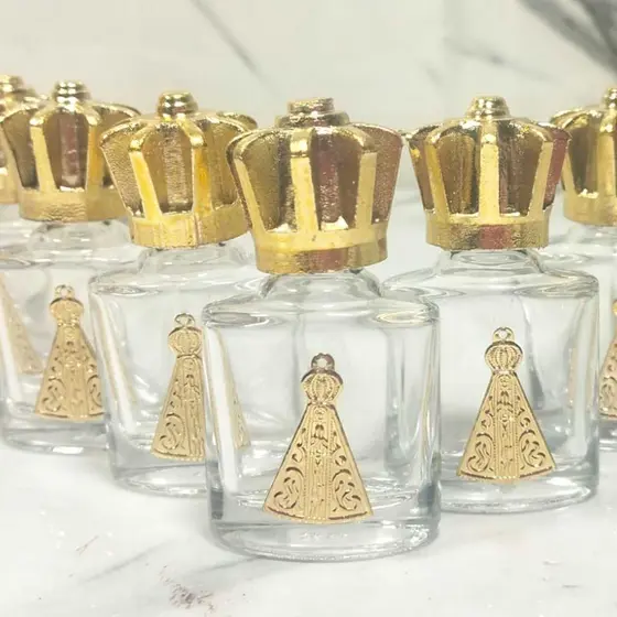 Kit 6 Garrafinha Água Benta Nossa Senhora Aparecida Lembrancinha Promoção