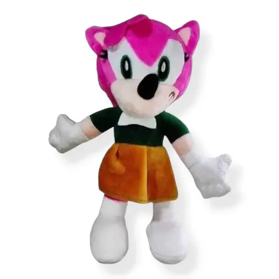 Boneco Pelúcia Sonic Gamer Original  Grande Envio Imediato Lançamento