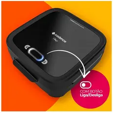 Sanduicheira Eletrica Cadence San400 Com Botão Liga / Desliga 750W 127V ou 220V